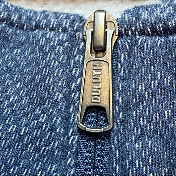 Duluth Trading Company Blue Threshold Fleece Vest Size Large - Picture 6 of 12